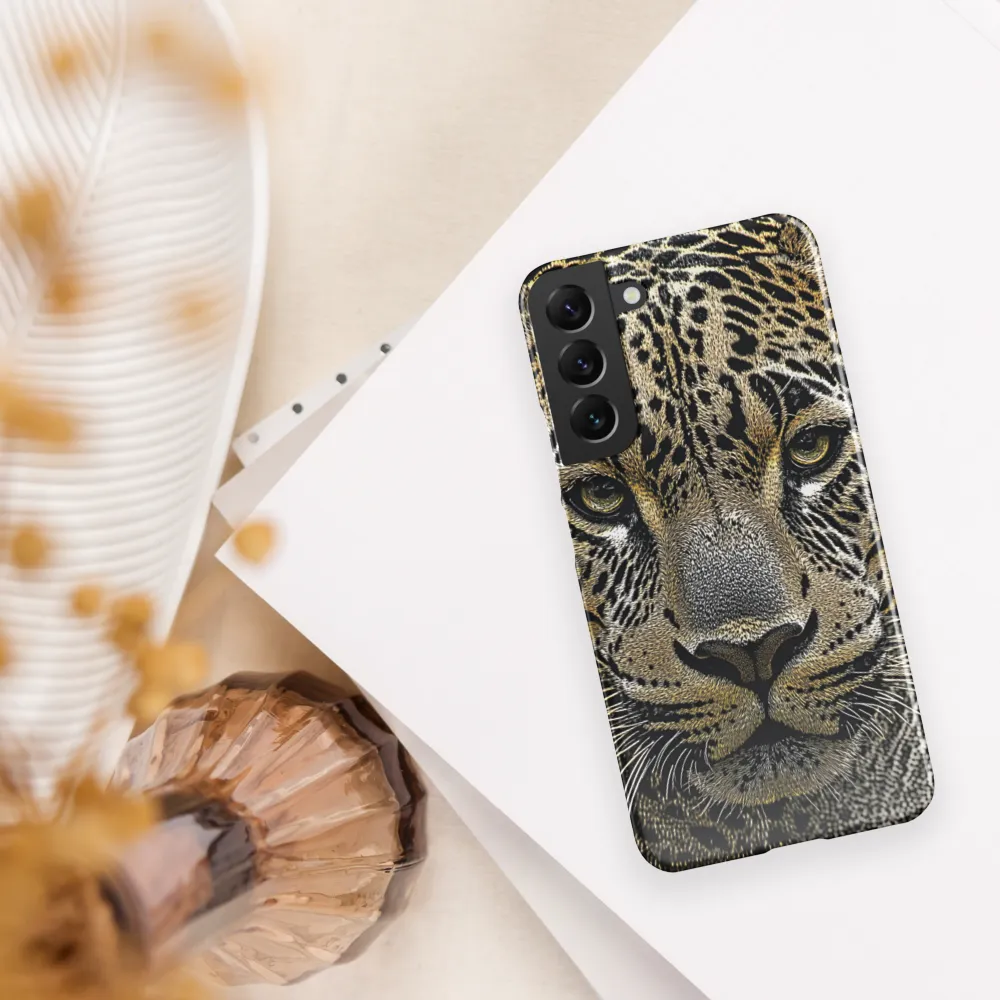 The Majestic Gaze: Portrait of a Leopard