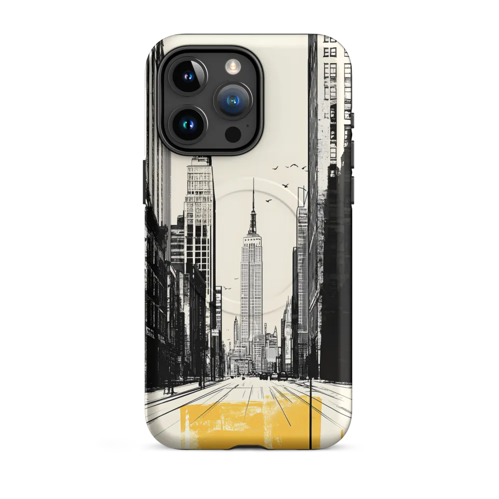Urban Serenity: Empire State Reflection