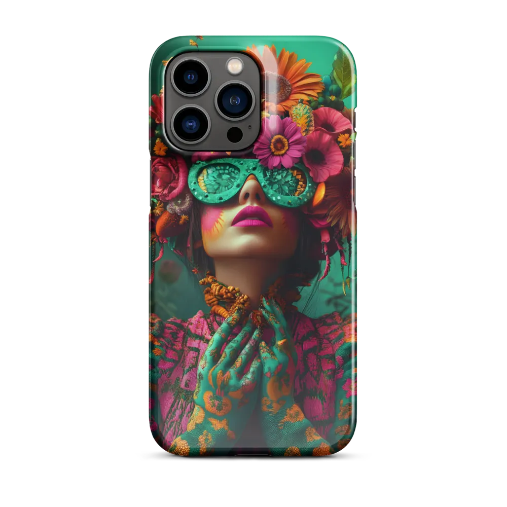 Floral Reverie | Phone Case |  14 Pro Max | Snap Case | Glossy