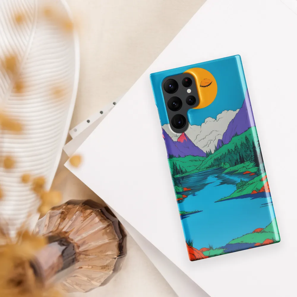 Whimsical Serenity in Vibrant Colors