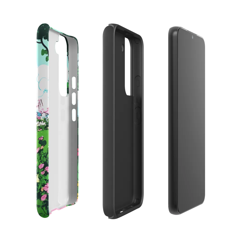 A Serene Journey Through Nature | Phone Case |  S22 | Tough Case | Matte