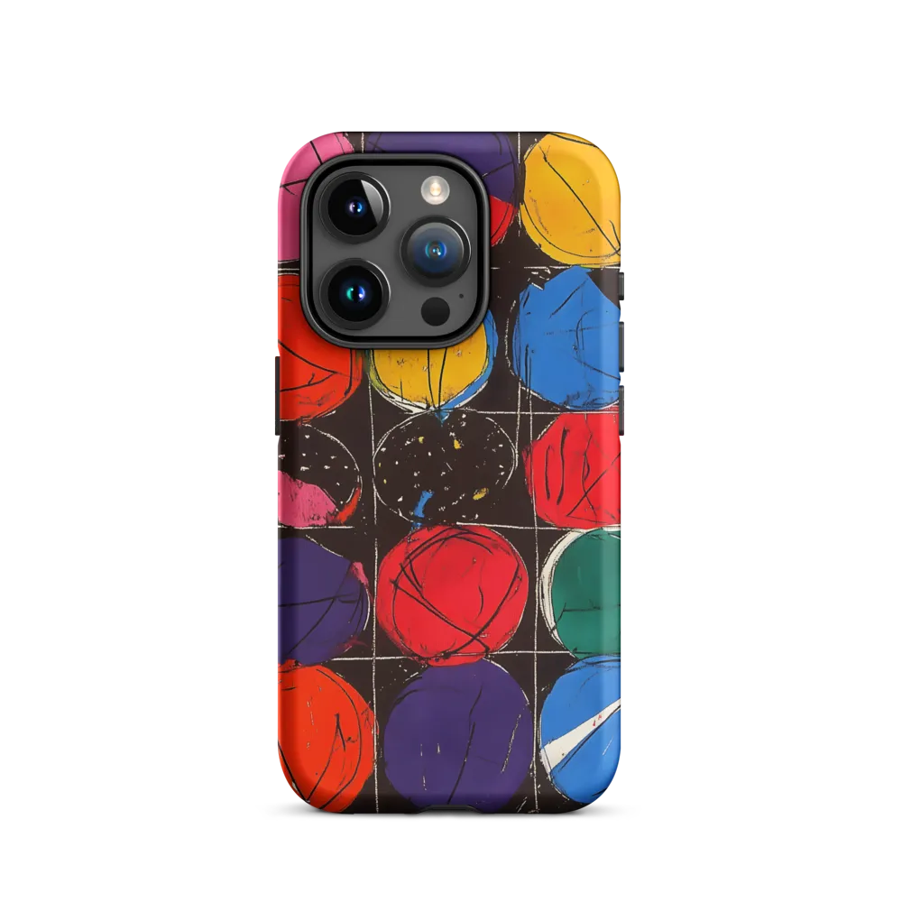 Colorful Circles in Abstract Harmony