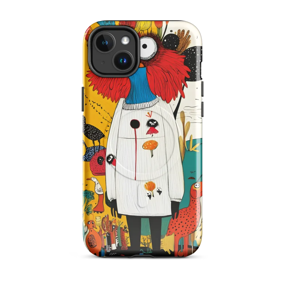 Whimsical Bird's Embrace