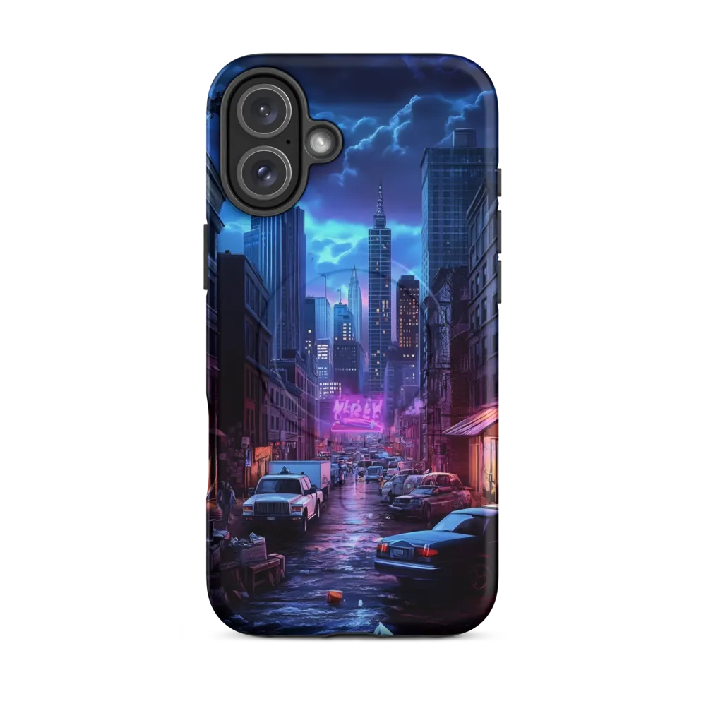 Urban Mystique: A Cyberpunk Night