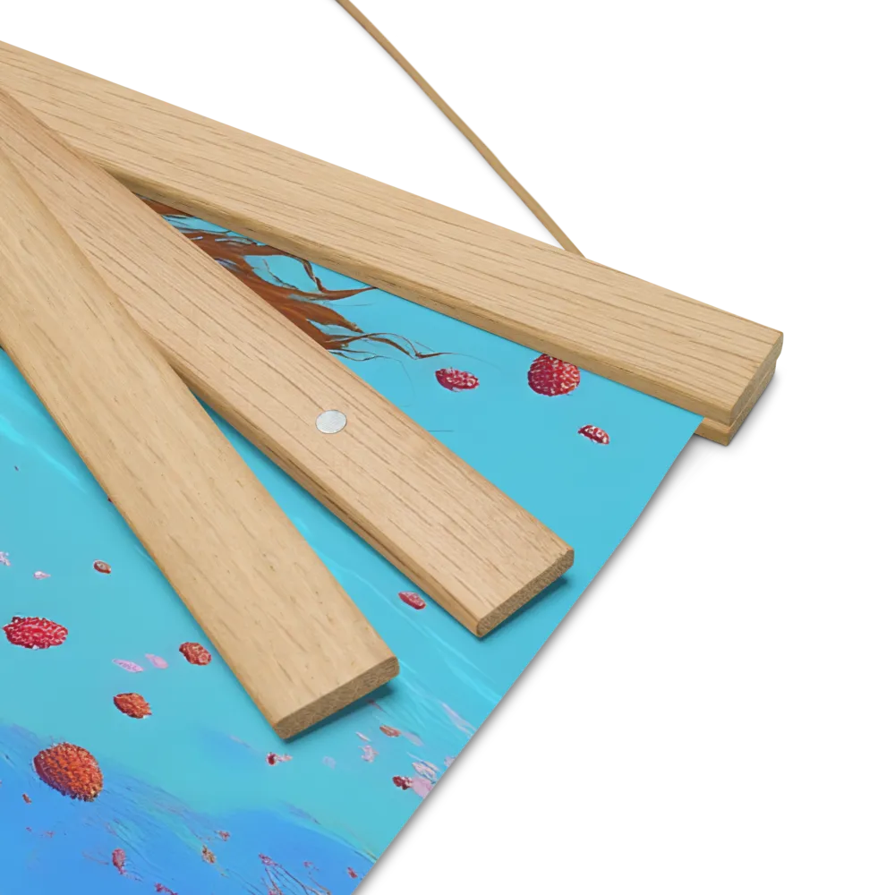 Whispers of Freedom | Poster With Oak Wood Hanger | 16″×16″
