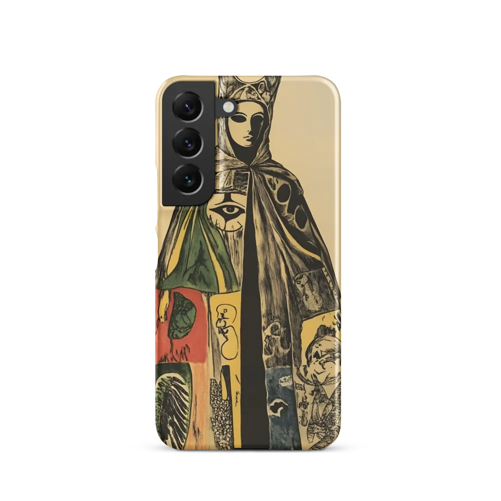 Mystical Cloak of Symbols | Phone Case |  S22 | Snap Case | Matte