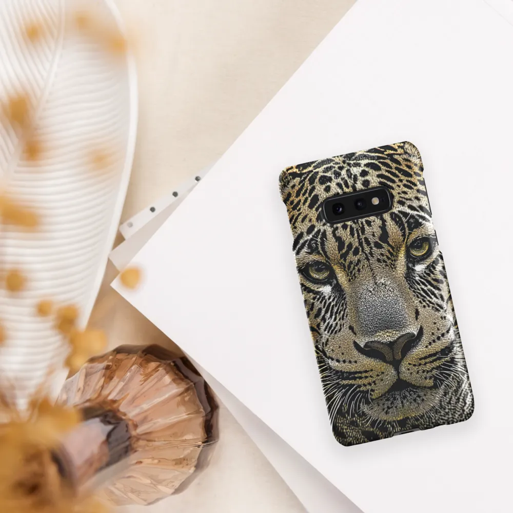 The Majestic Gaze: Portrait of a Leopard