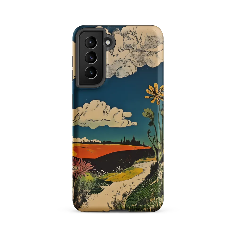 Surreal Blooming Landscape