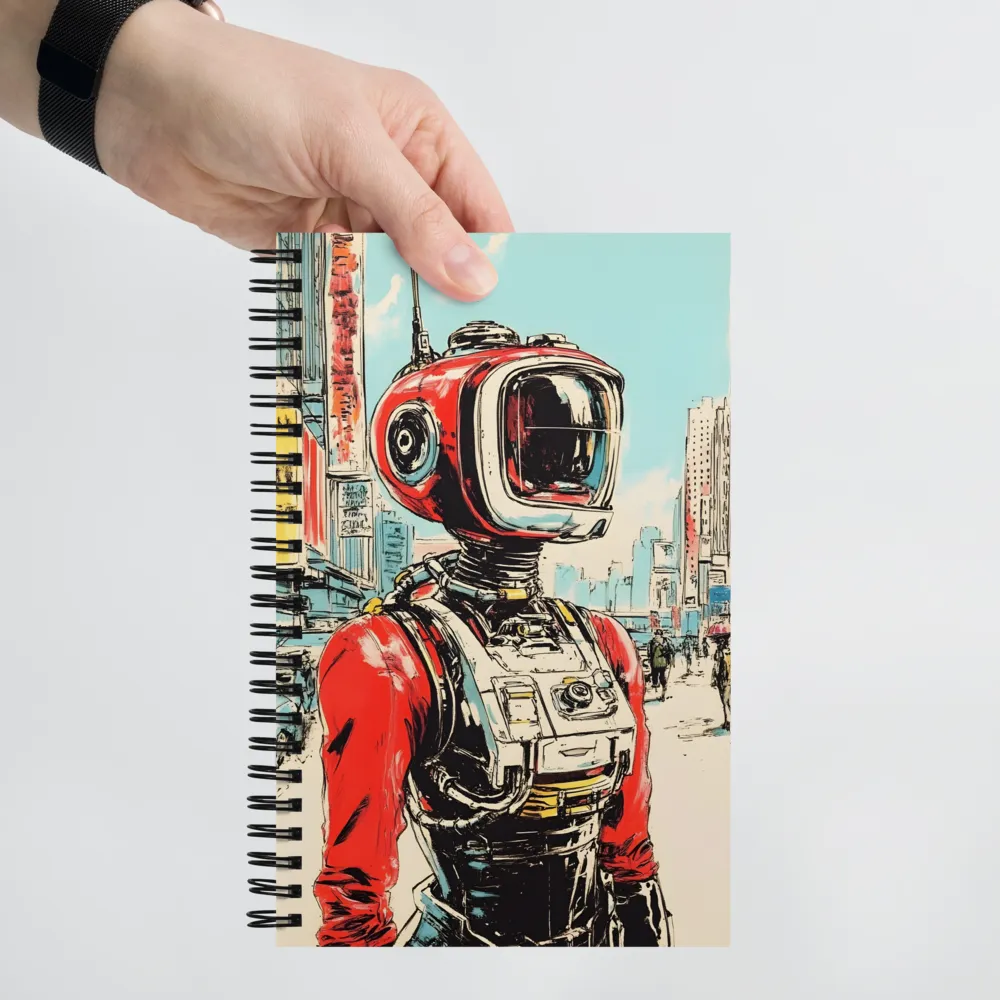 Future Guardian of the City | Spiral Notebook