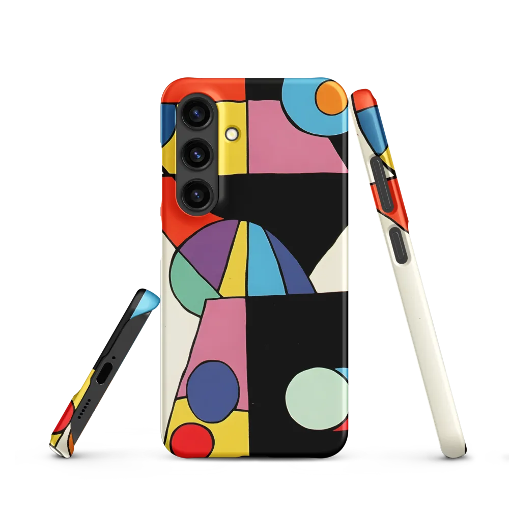 The Play of Shapes | Phone Case |  S24 | Snap Case | Matte