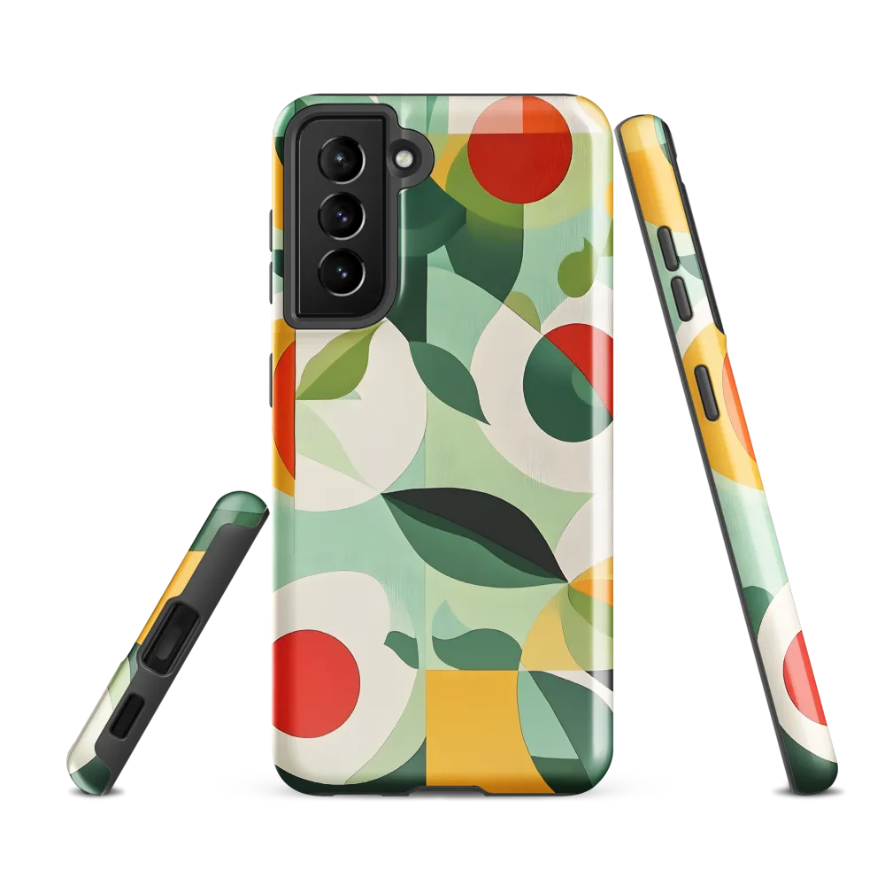 Harmony in Shapes: A Playful Abstract Design