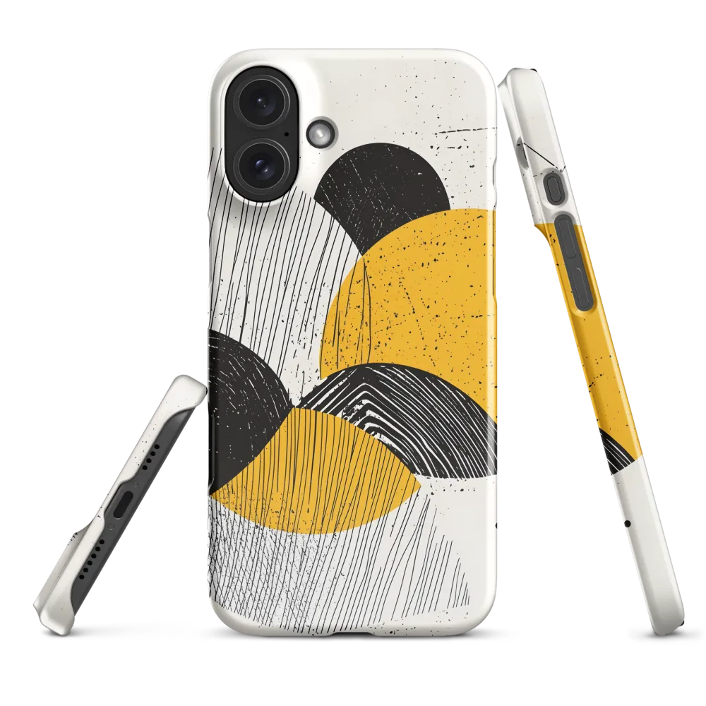 Dynamic Harmony in Black and Yellow