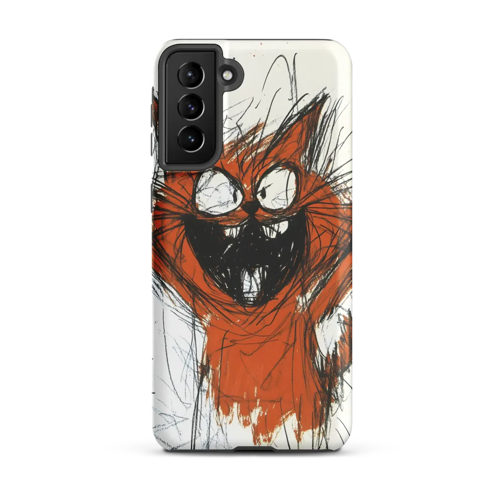 Joyful Cat Creation | Phone Case |  S21 Plus | Tough Case | Matte