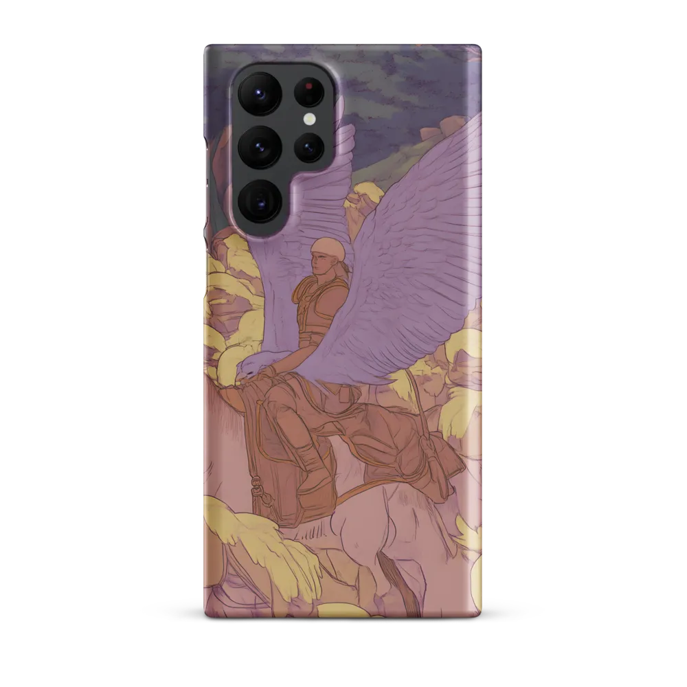 The Winged Guardian | Phone Case |  S22 Ultra | Snap Case | Matte