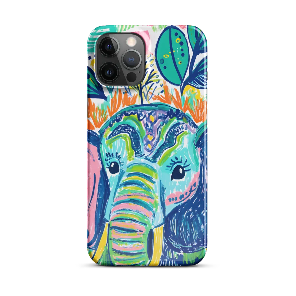 Whimsical Elephant Portrait