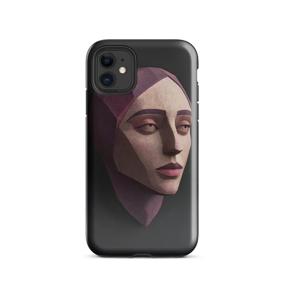 Geometric Elegance: A Contemporary Portrait