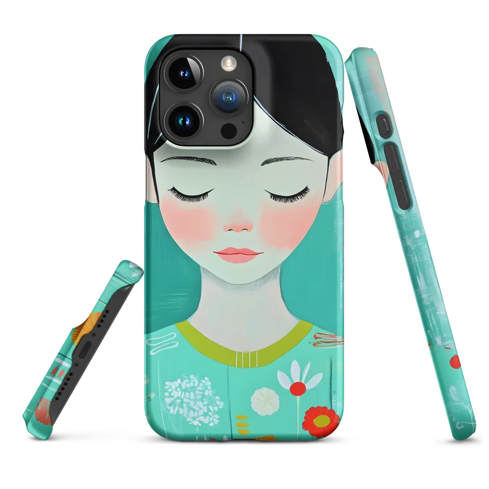 Tranquil Blossom | Phone Case |  15 Pro Max | Snap Case | Matte