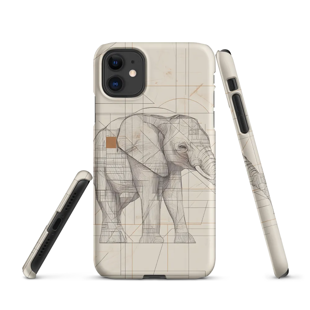 Geometric Elegance: The Steel Elephant