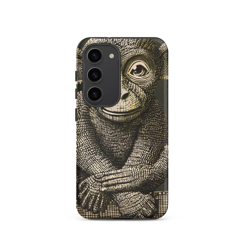 Intricate Primate Portrait