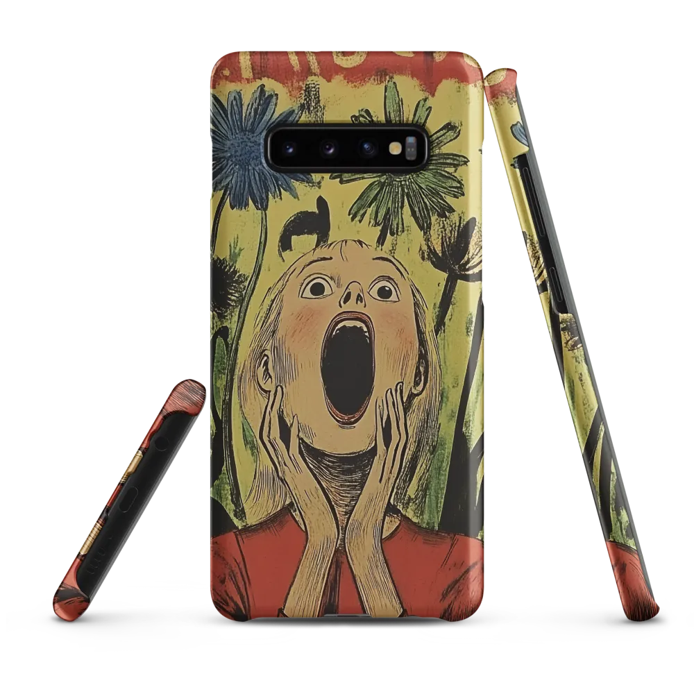 The Echo of Panic | Phone Case |  S10 Plus | Snap Case | Matte