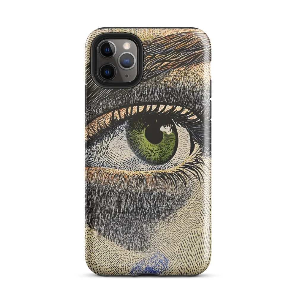 Intrigue in Green | Phone Case |  11 Pro Max | Tough Case | Glossy