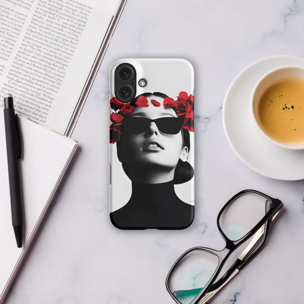 Blooming Elegance | Phone Case |  16 Plus | Snap Case | Matte