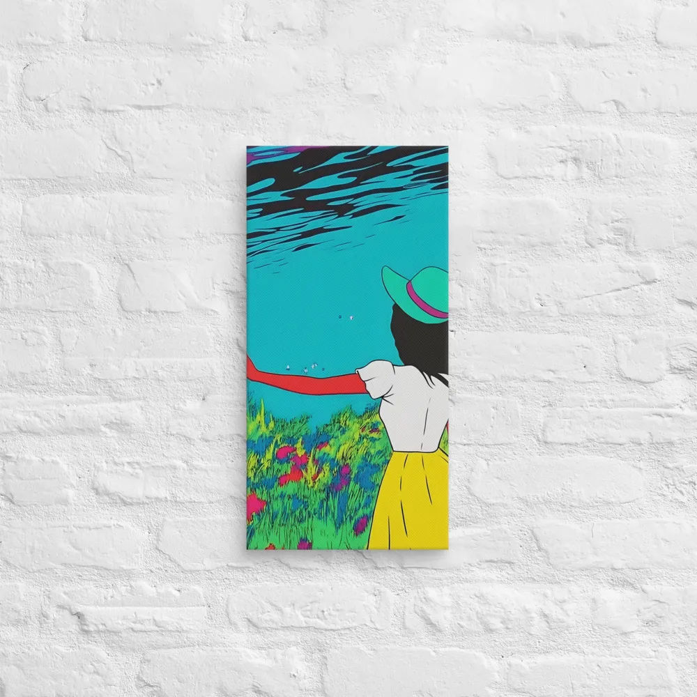 Whimsical Encounter | Canvas | 10″×20″