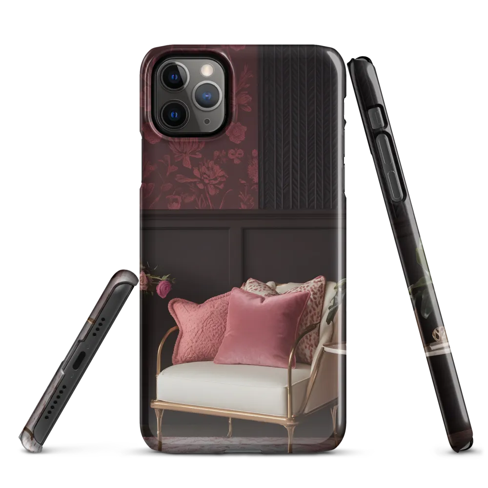 Elegance in Contrast: A Modern Interior Design | Phone Case |  11 Pro Max | Snap Case | Glossy