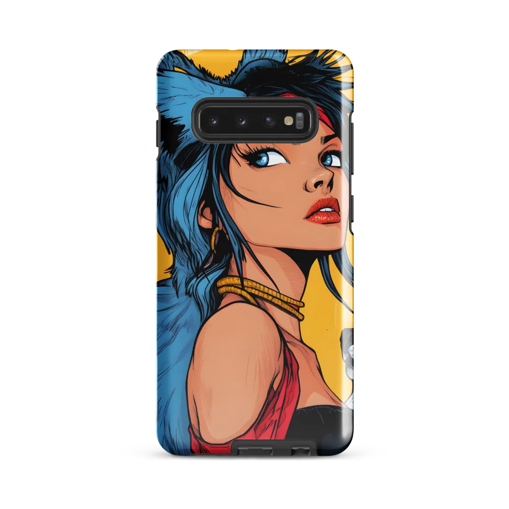 Fierce Elegance | Phone Case |  S10 Plus | Tough Case | Glossy