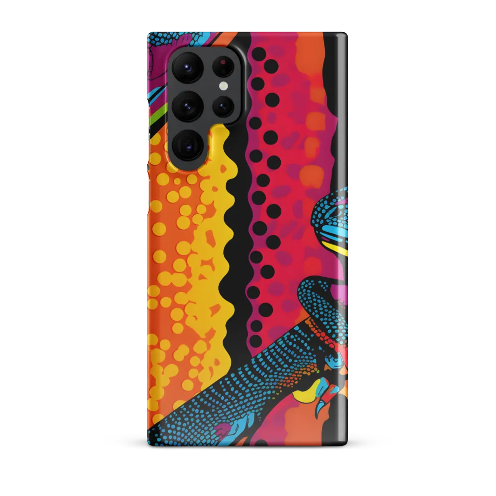 Colorful Encounters: The Playful Geckos