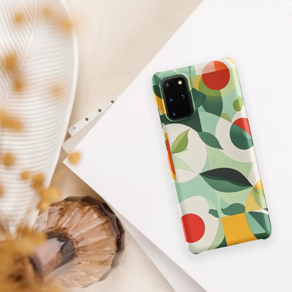 Harmony in Shapes: A Playful Abstract Design