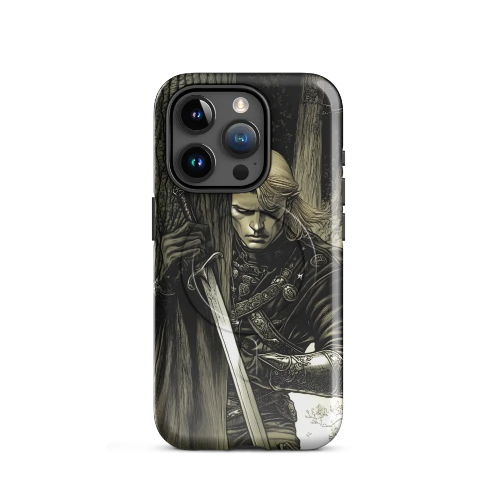 Guardian of Shadows | Phone Case |  15 Pro | MagSafe® Tough Case | Glossy