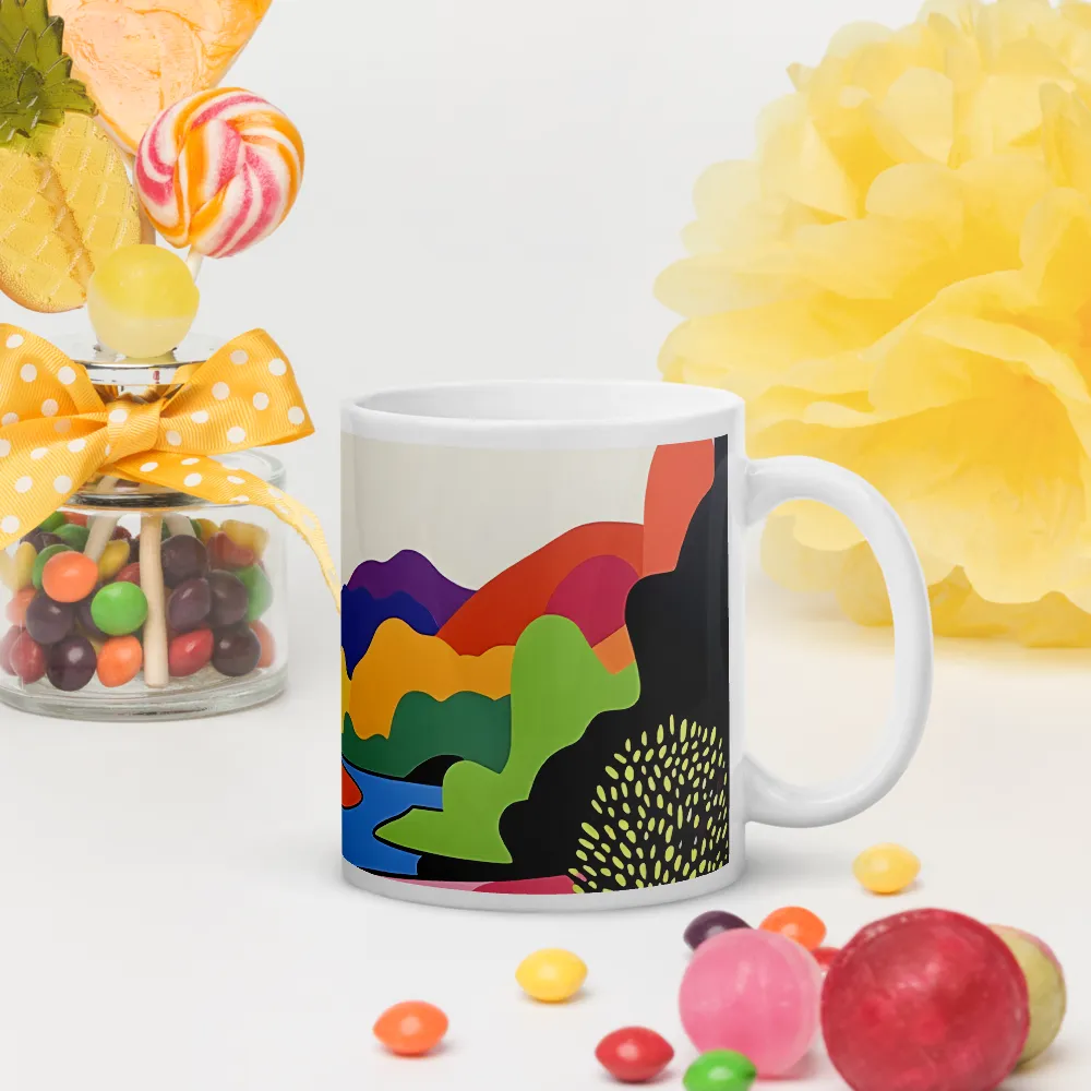 Whimsical Landscape in Color | Mugs | Multiple Sizes & Colors