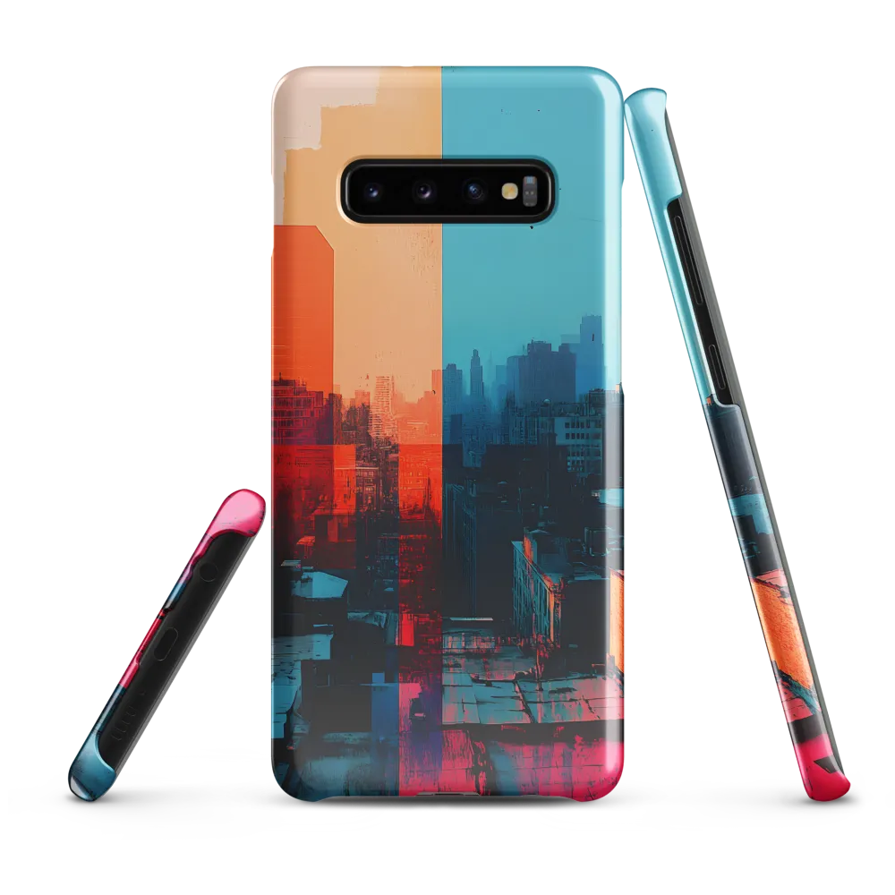 Urban Fusion: A Symphony of Color | Phone Case |  S10 Plus | Snap Case | Glossy