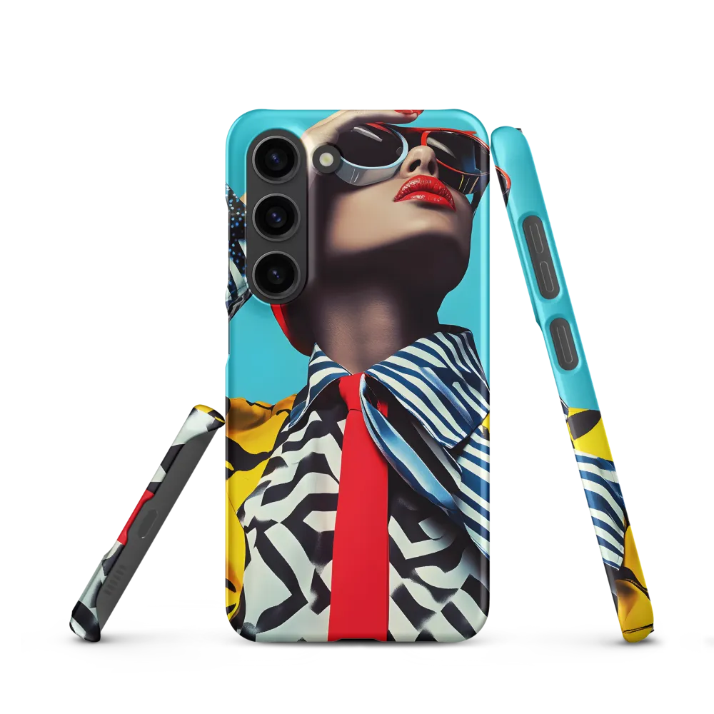 Chic Confidence in Bold Patterns