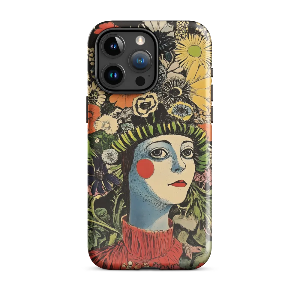 Floral Whimsy: A Portrait of Nature's Embrace
