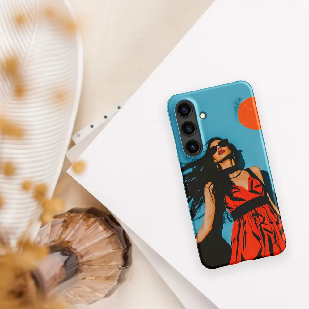 Sunset in Fashion: A Modern Portrait
