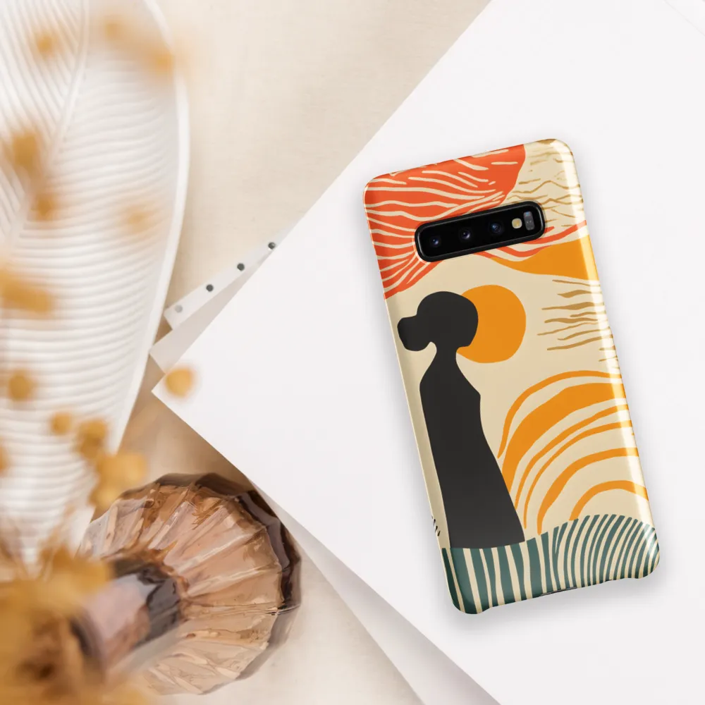 Contemplation in Color | Phone Case |  S10 Plus | Snap Case | Glossy