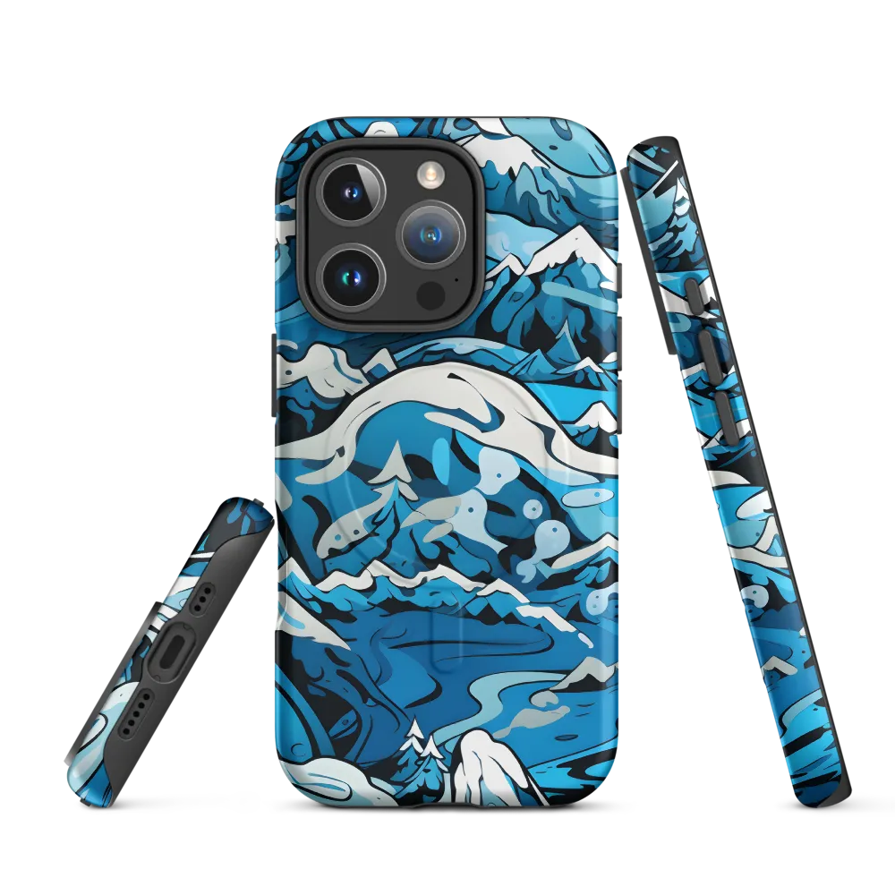 Frozen Harmony: A Blue Mountain Odyssey
