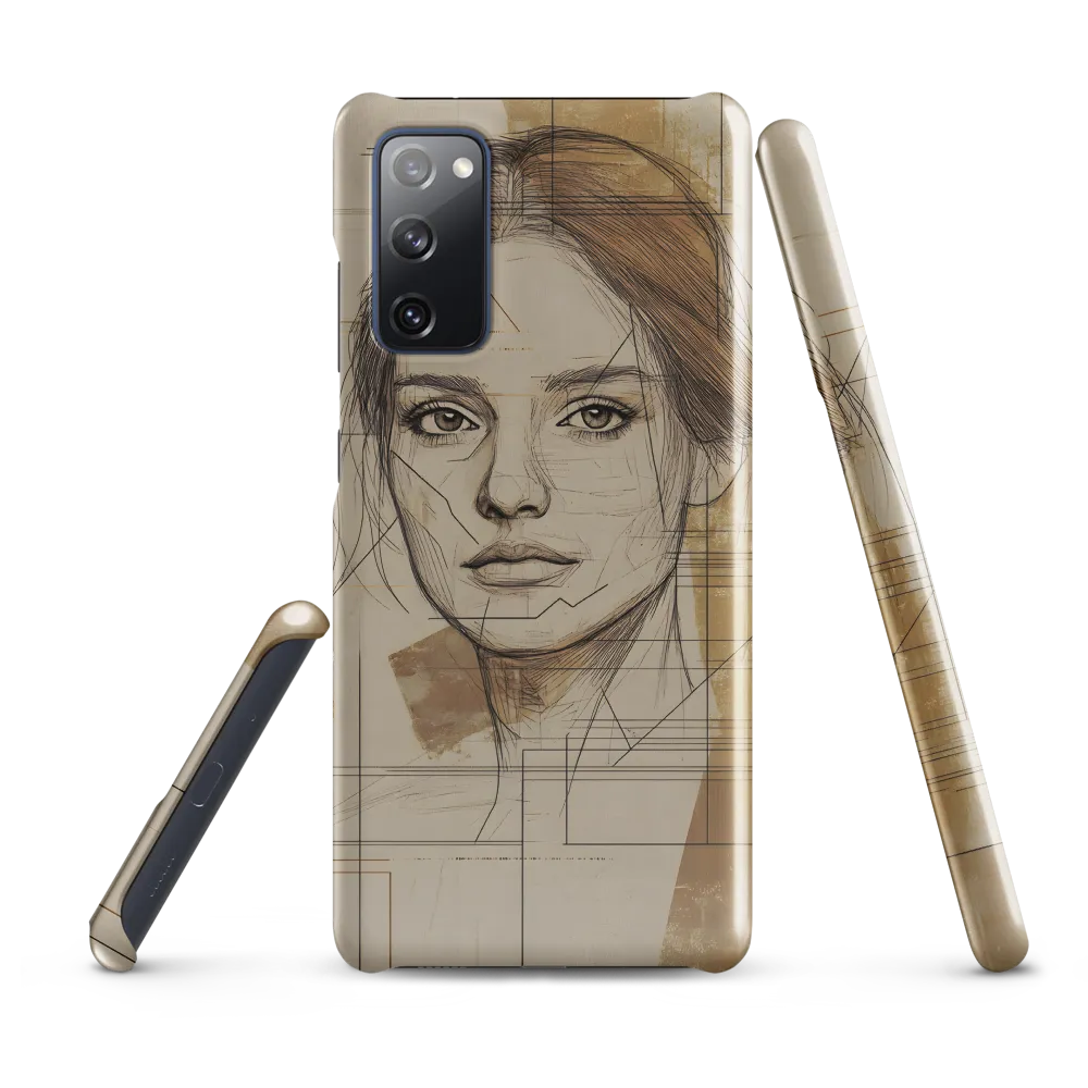 Geometric Elegance: A Modern Portrait