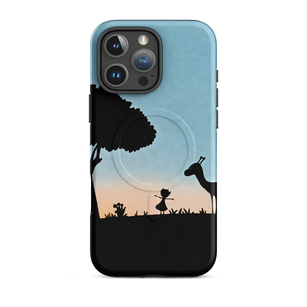 Curiosity in the Silhouette | Phone Case |  16 Pro Max | MagSafe® Tough Case | Matte