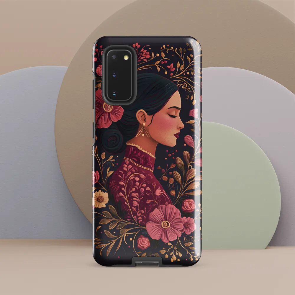 Portrait of Serenity | Phone Case |  S20 | Tough Case | Glossy