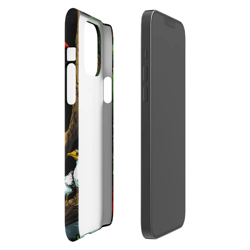 Unity in Nature: The Avian Gathering | Phone Case |  13 Pro Max | Snap Case | Matte