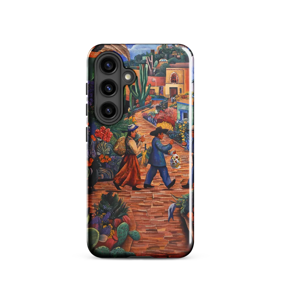A Mosaic Journey Through Colorful Landscapes