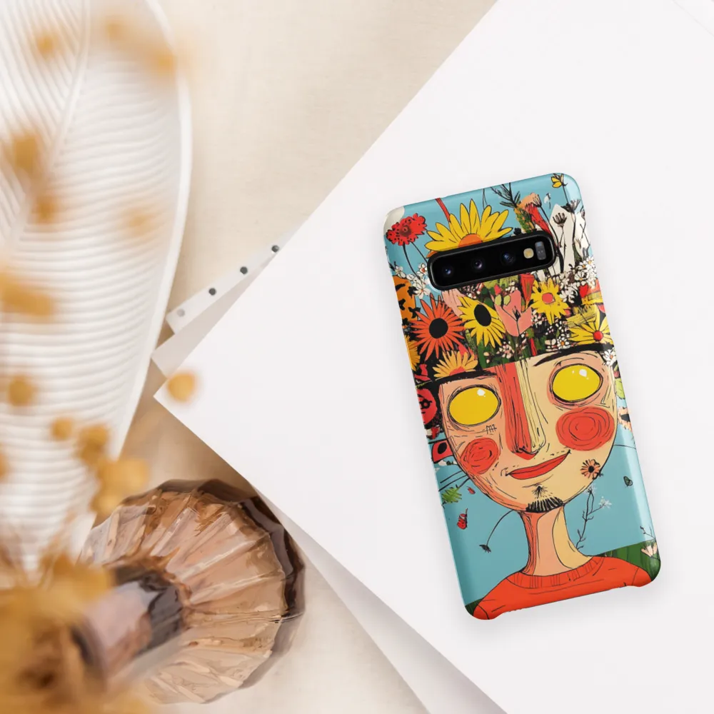 Whimsical Bloom | Phone Case |  S10 | Snap Case | Matte