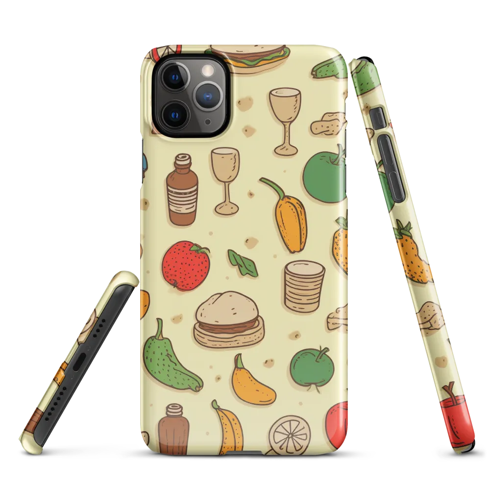 A Whimsical Feast of Colors | Phone Case |  11 Pro Max | Snap Case | Glossy