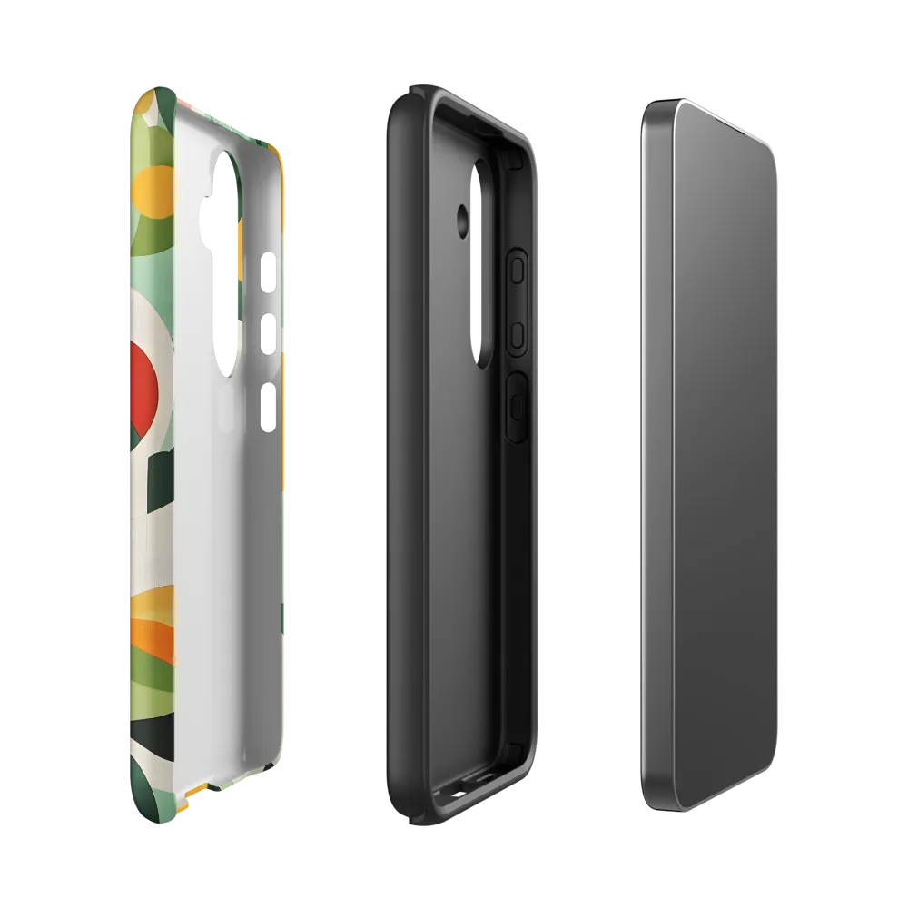 Harmony in Shapes: A Playful Abstract Design