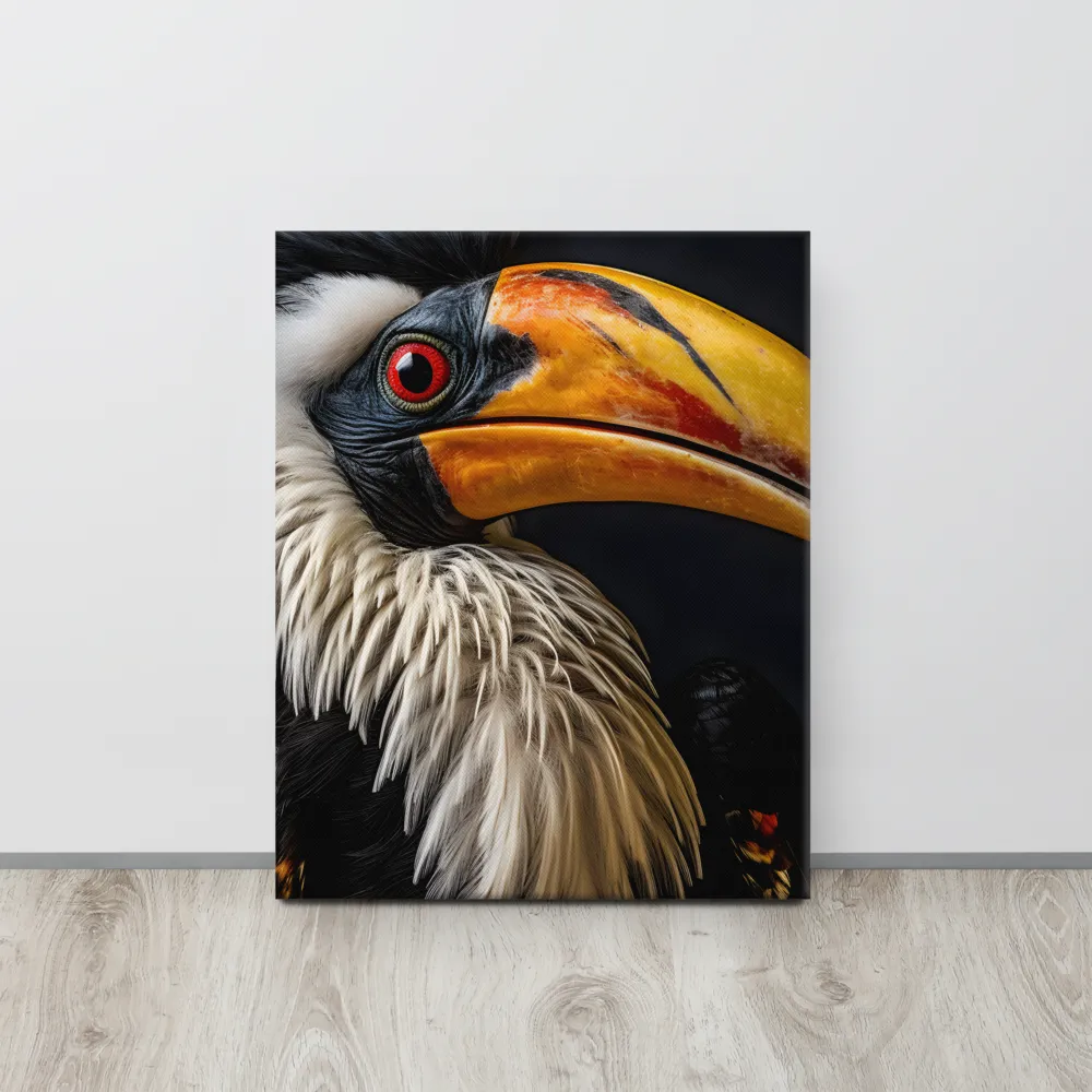 Majestic Hornbill Portrait
