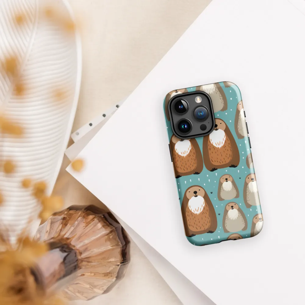 Whimsical Otter Pattern