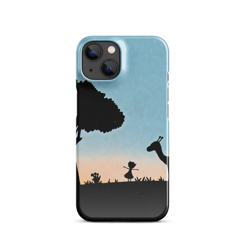 Curiosity in the Silhouette | Phone Case |  14 | Snap Case | Glossy